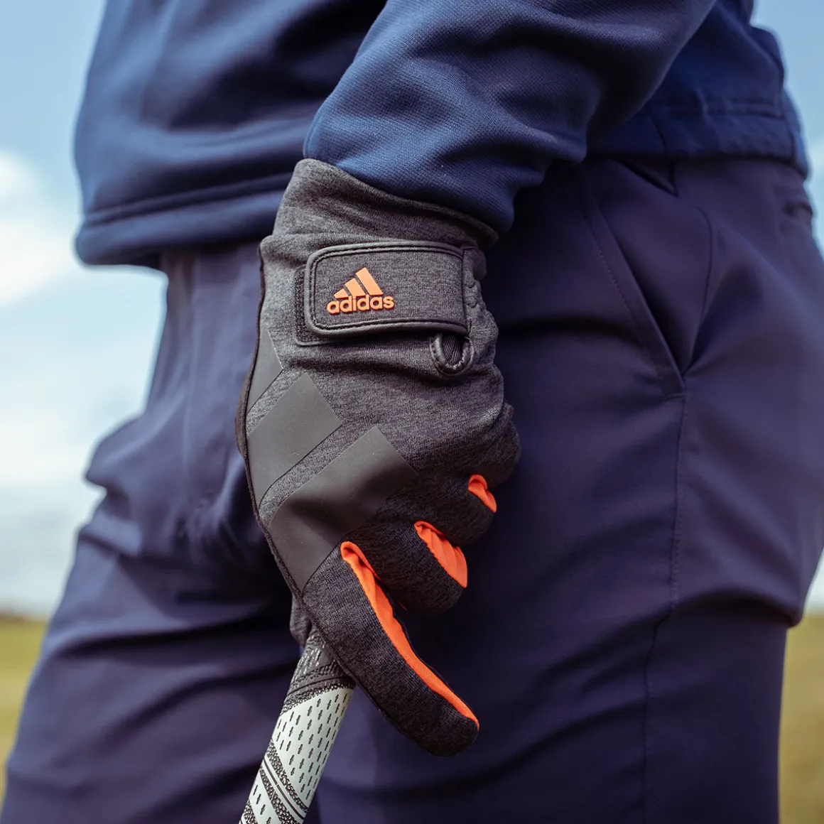 adidas 3 Bar Warm Golf Gloves - Pair