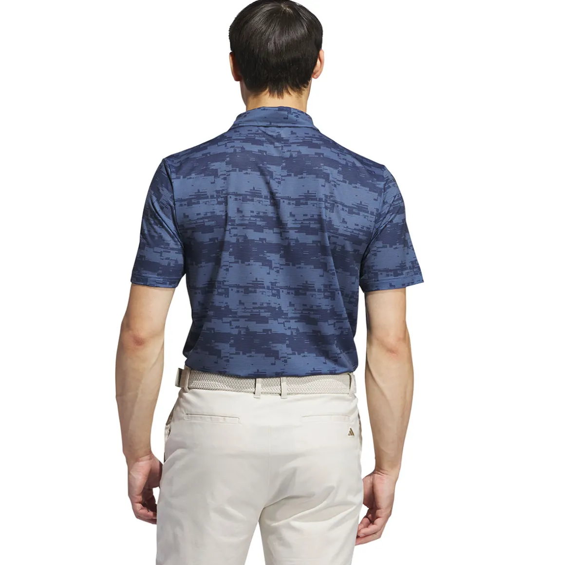 adidas Golf Ultimate365 HEAT.RDY Stripe Golf Polo Shirt