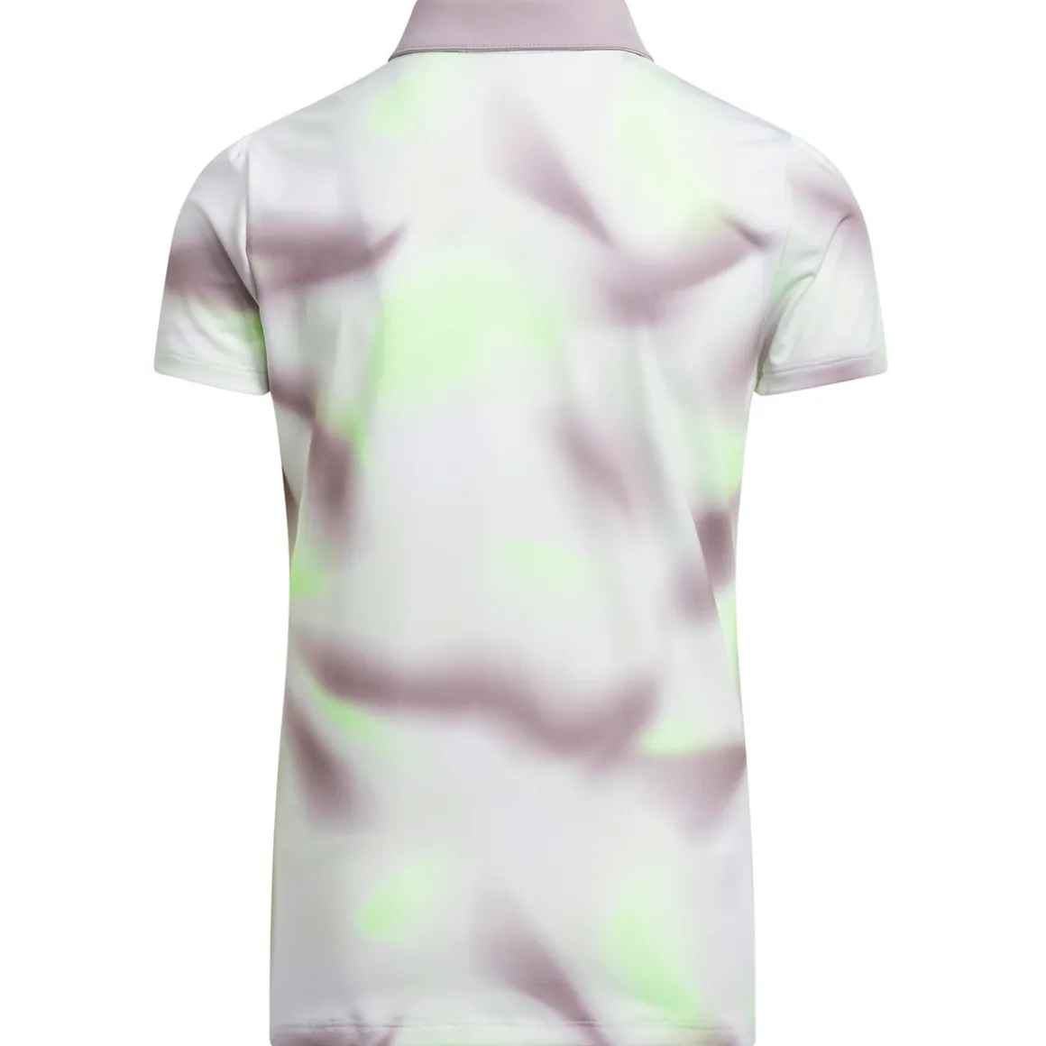adidas Junior Girls Ultimate All-Over Print Golf Polo Shirt