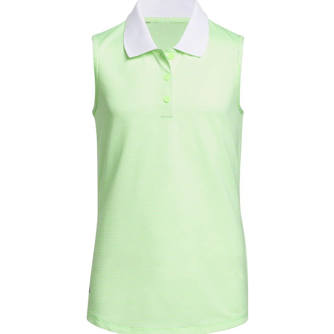 adidas Junior Sleeveless Golf Polo Shirt