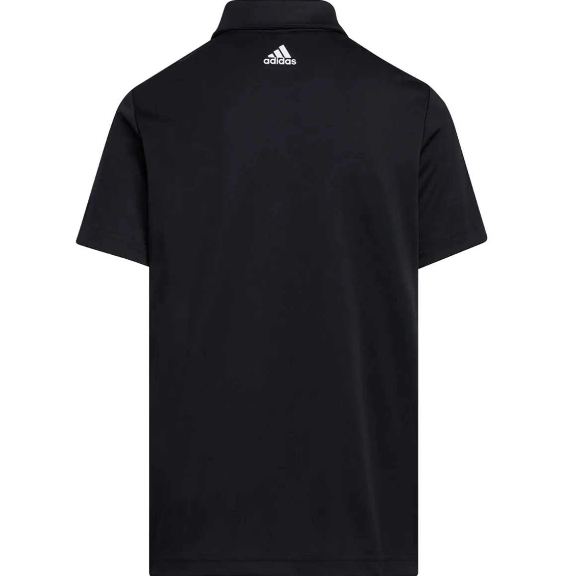 adidas Junior Three Stripe Stretch Golf Polo Shirt
