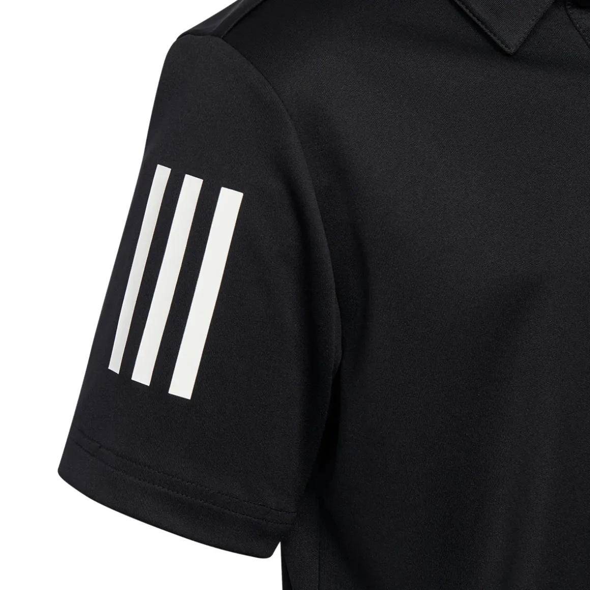 adidas_junior_three_strip_3.webp adidas Junior Three Stripe Stretch Golf Polo Shirt