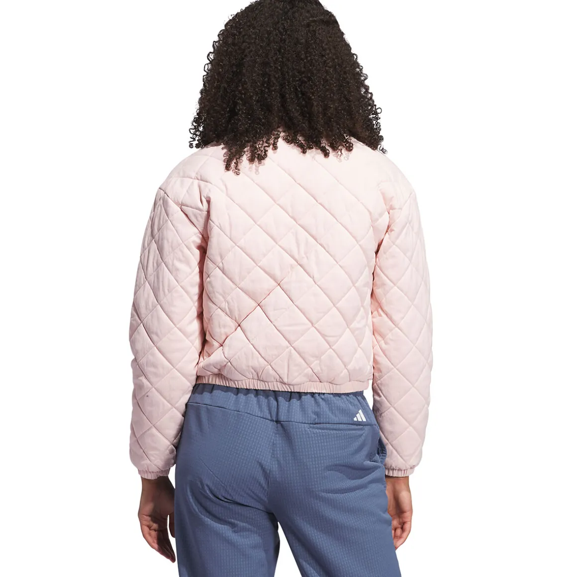 adidas Ladies Go-To Quilted Golf Jacket