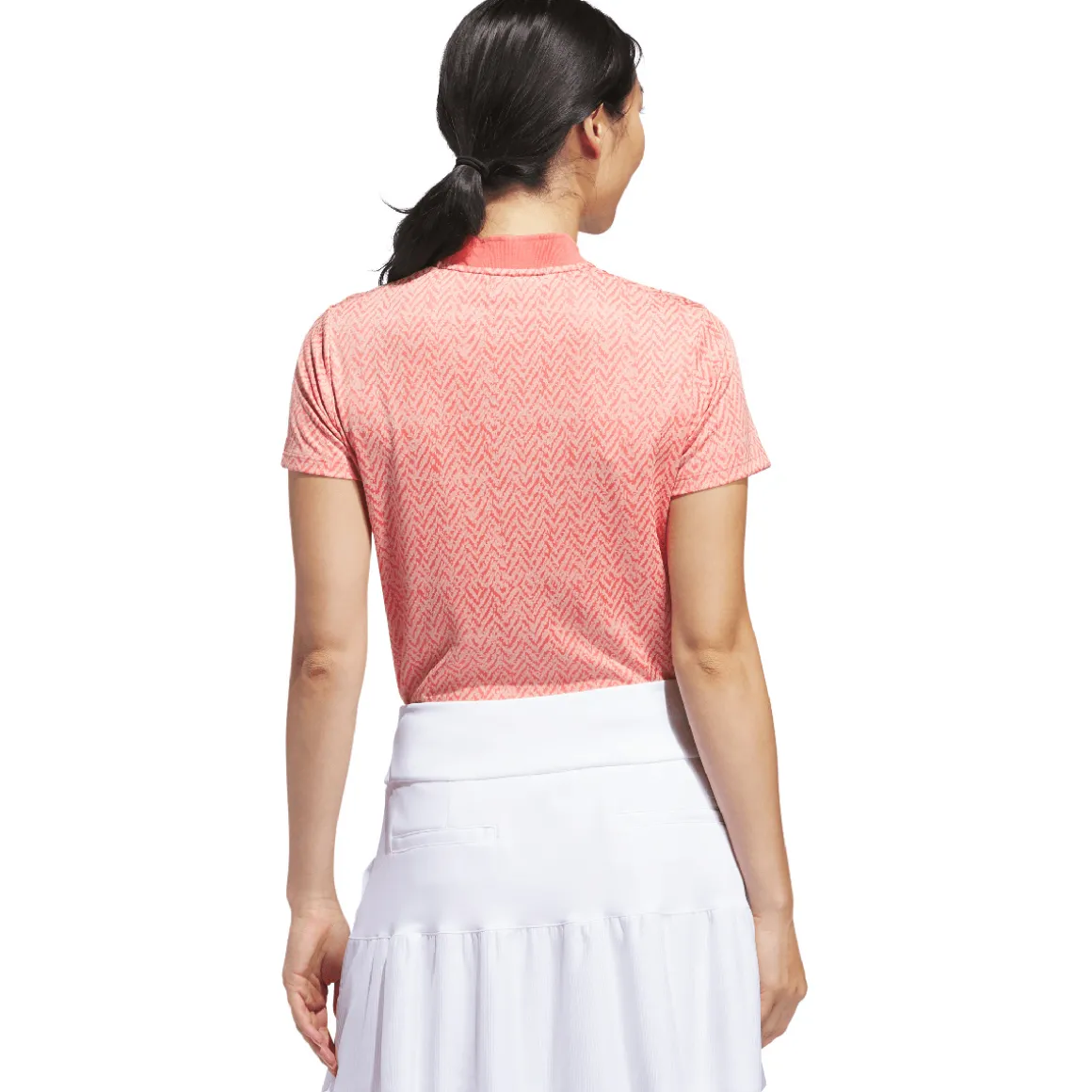 adidas Ladies Ultimate365 Jacquard Golf Polo Shirt