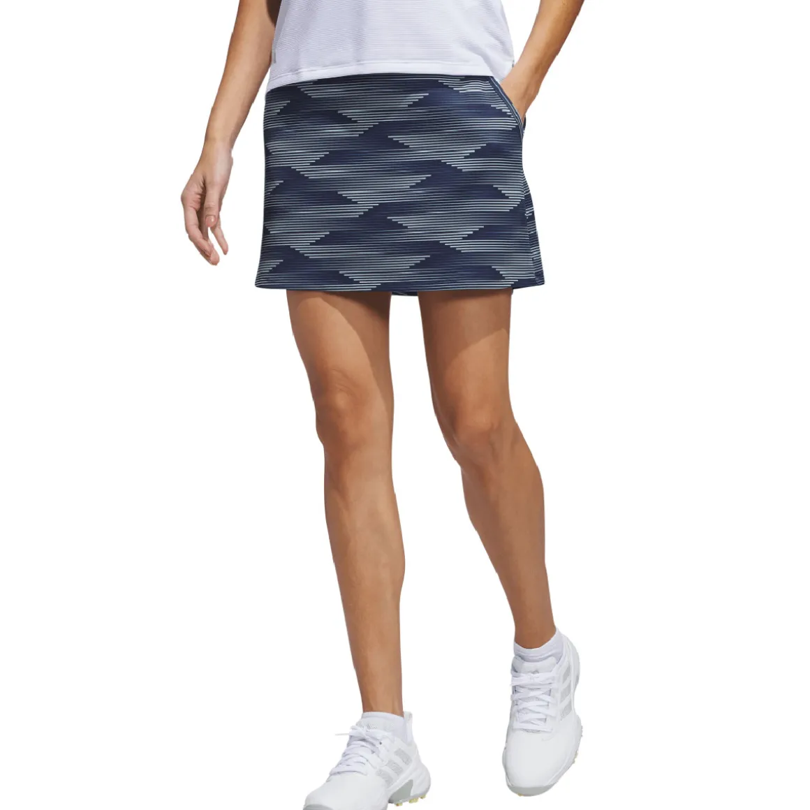 adidas Ladies Ultimate365 Printed Golf Skort
