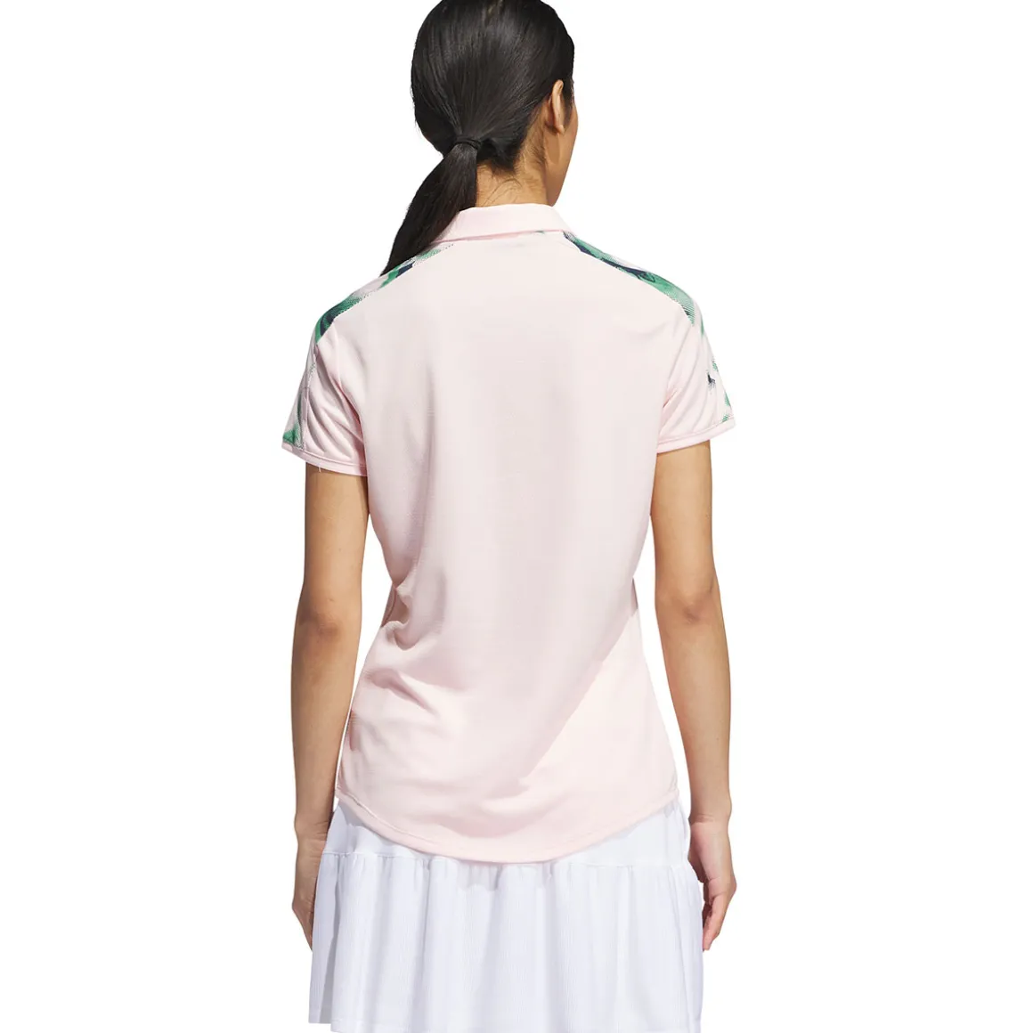 adidas Ladies Ultimate365 Printed Golf Polo Shirt