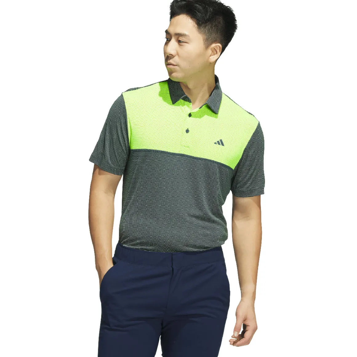 adidas Men's Core Colourblock Golf Polo Shirt