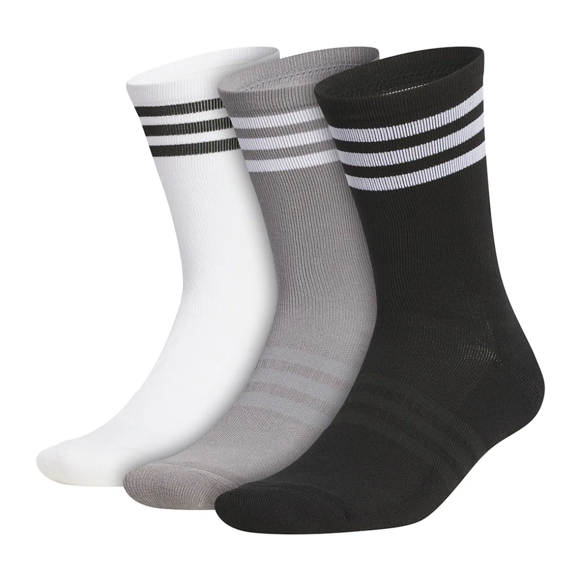 adidas Men's Crew 3 Pair Pack Golf Socks
