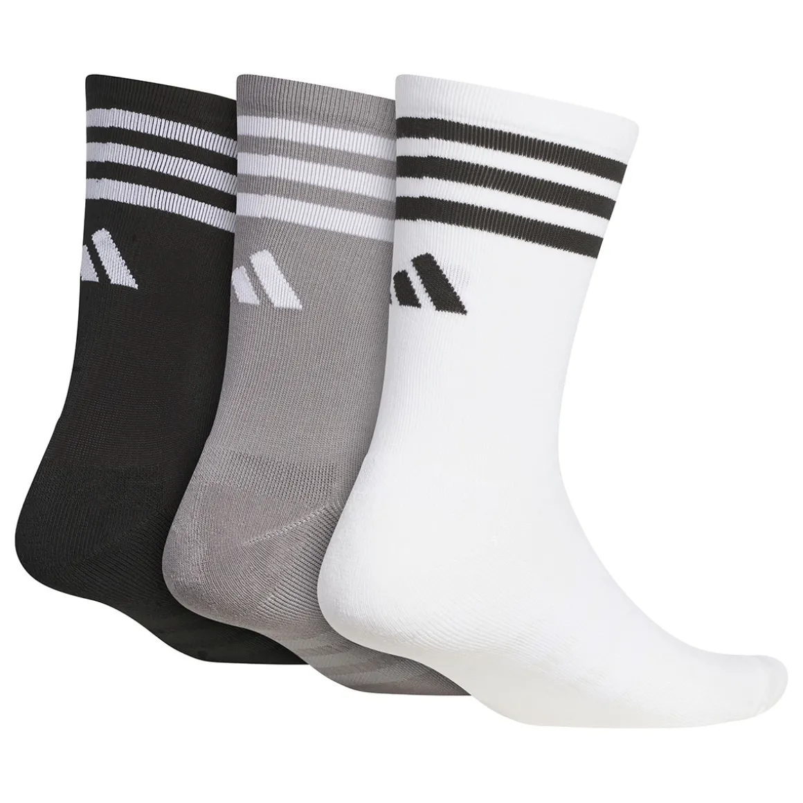 adidas Men's Crew 3 Pair Pack Golf Socks