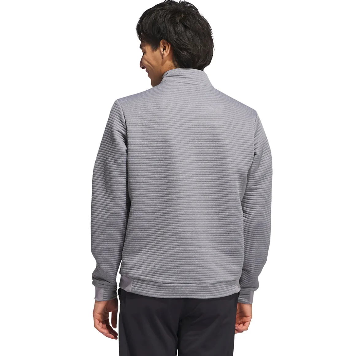 adidas_mens_dwr_textured__6.webp adidas Men's DWR Textured Quarter Zip Golf Mid Layer