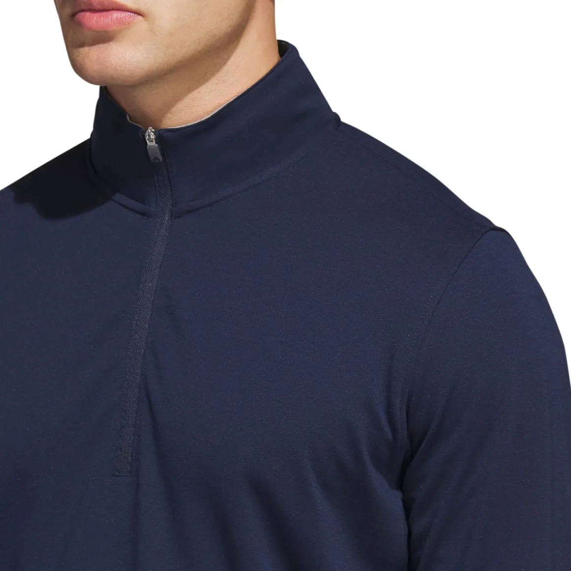 adidas_mens_elevated_half_2.webp adidas Men's Elevated Half Zip Golf Midlayer