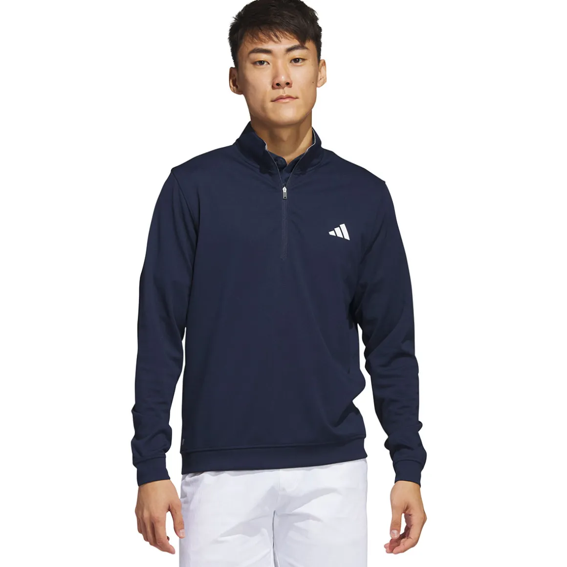 adidas Men's Elevated Quarter Zip Golf Midlayer