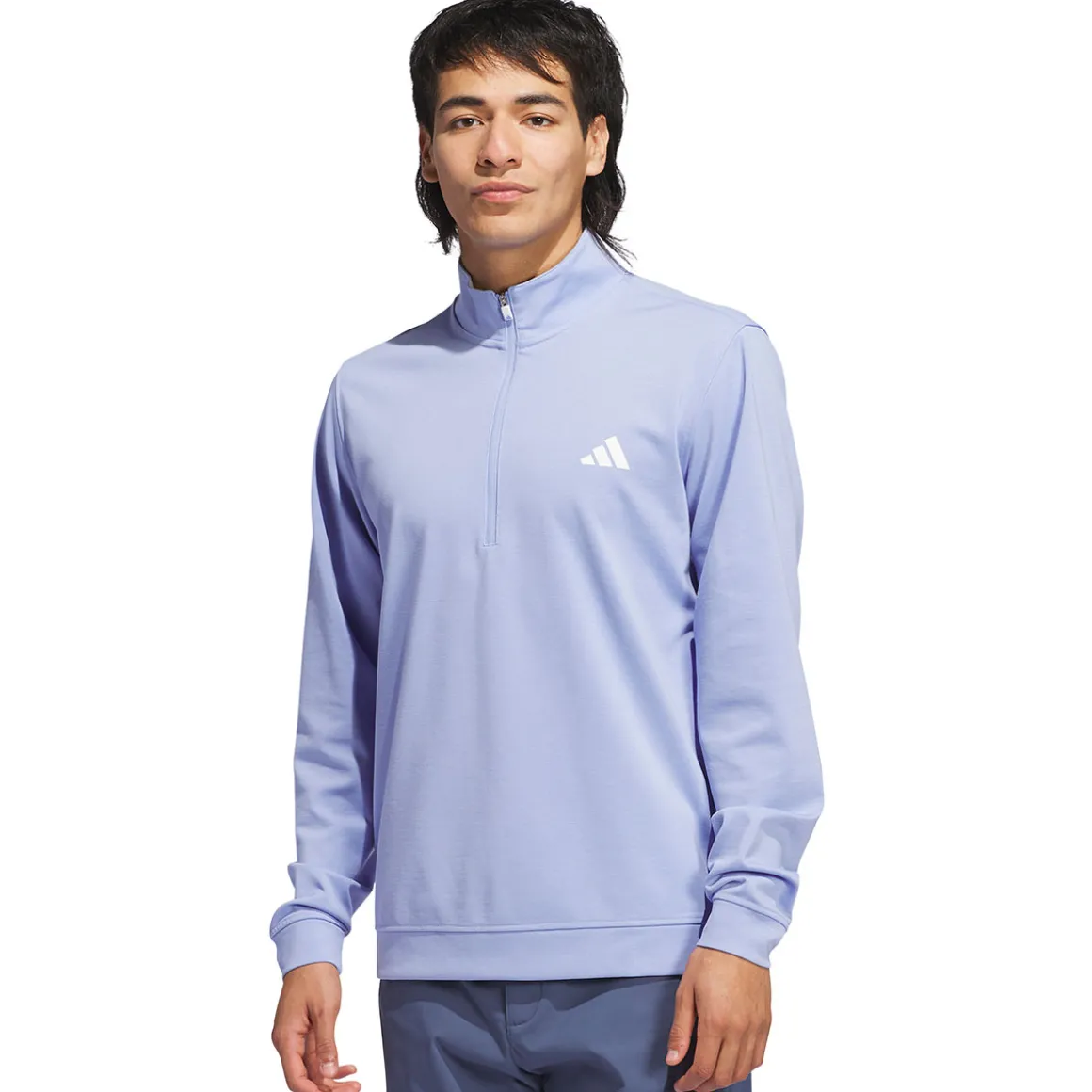 adidas Men's Elevated Quarter Zip Golf Midlayer