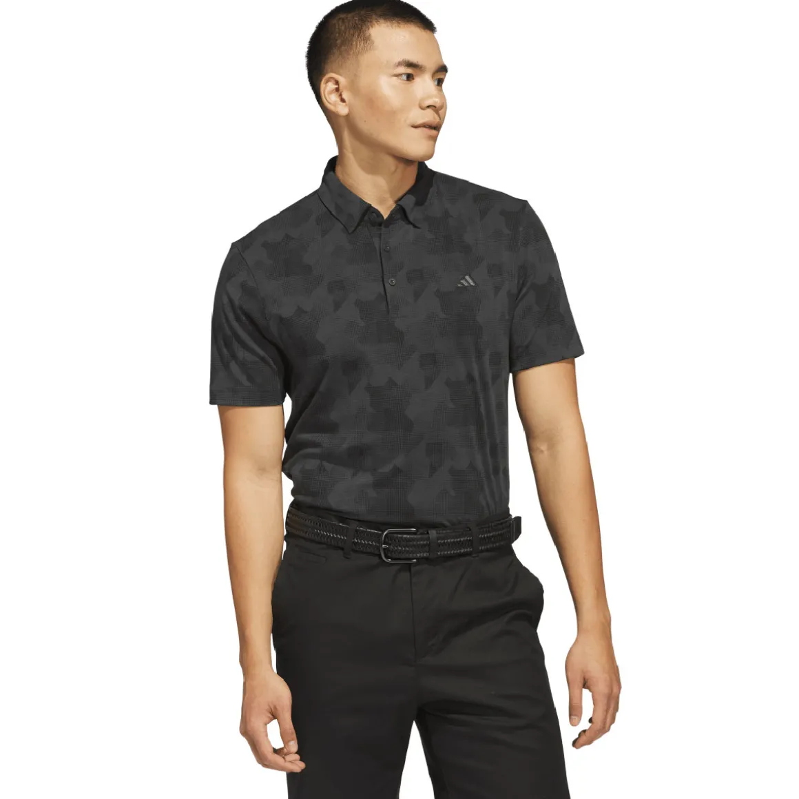 adidas Men's Go-To Printed Golf Polo Shirt