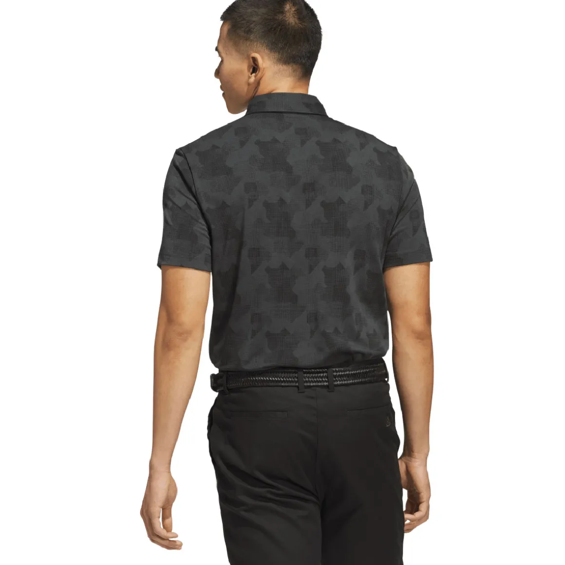 adidas Men's Go-To Printed Golf Polo Shirt