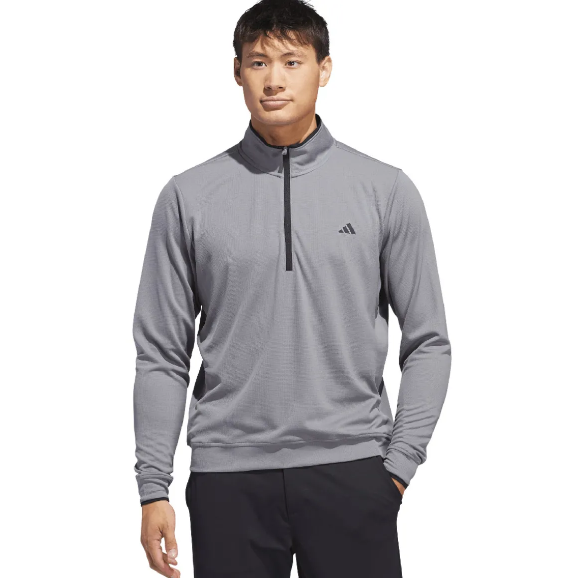 adidas Men's Lightweight Half Zip Golf Midlayer