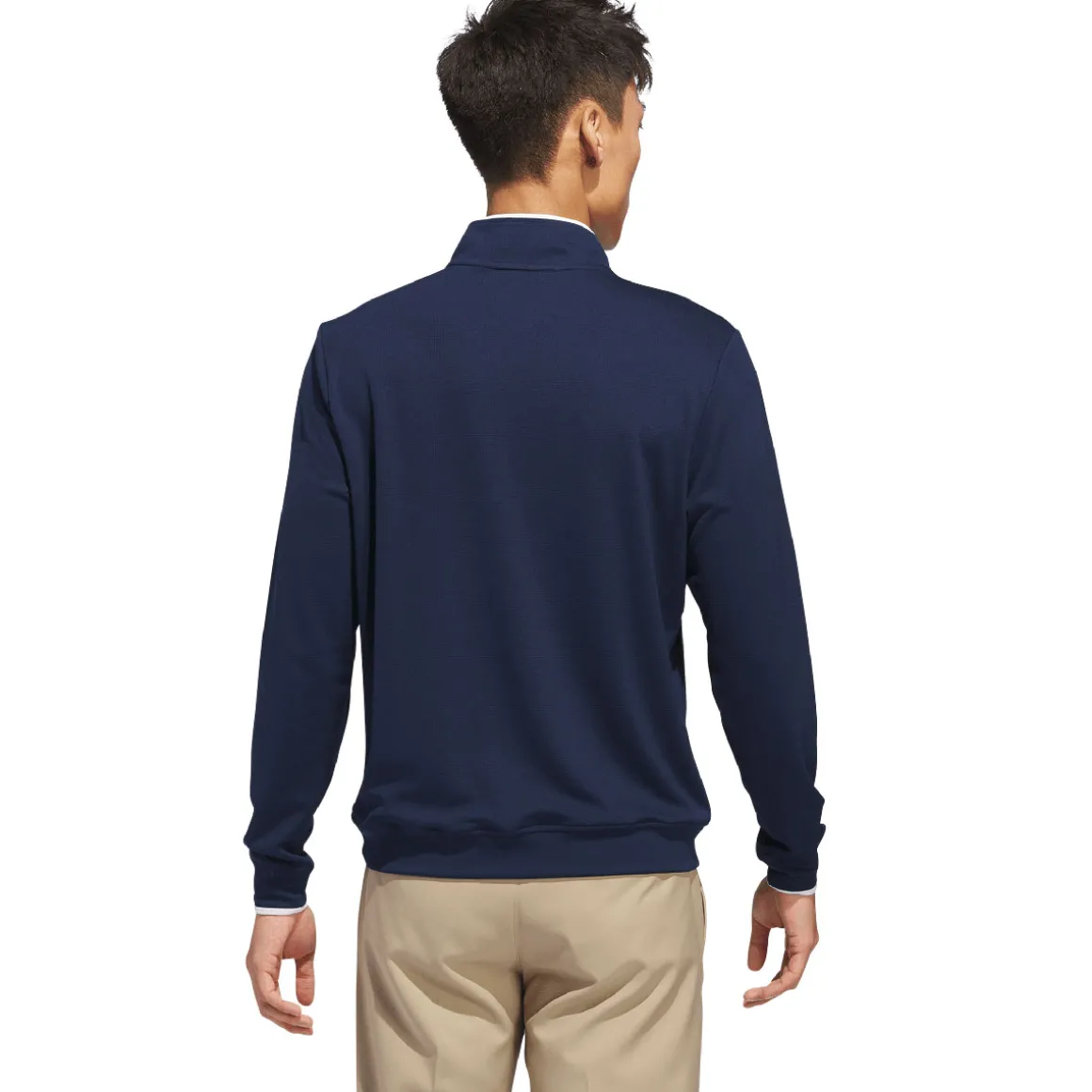 adidas Men's Lightweight Half Zip Golf Midlayer