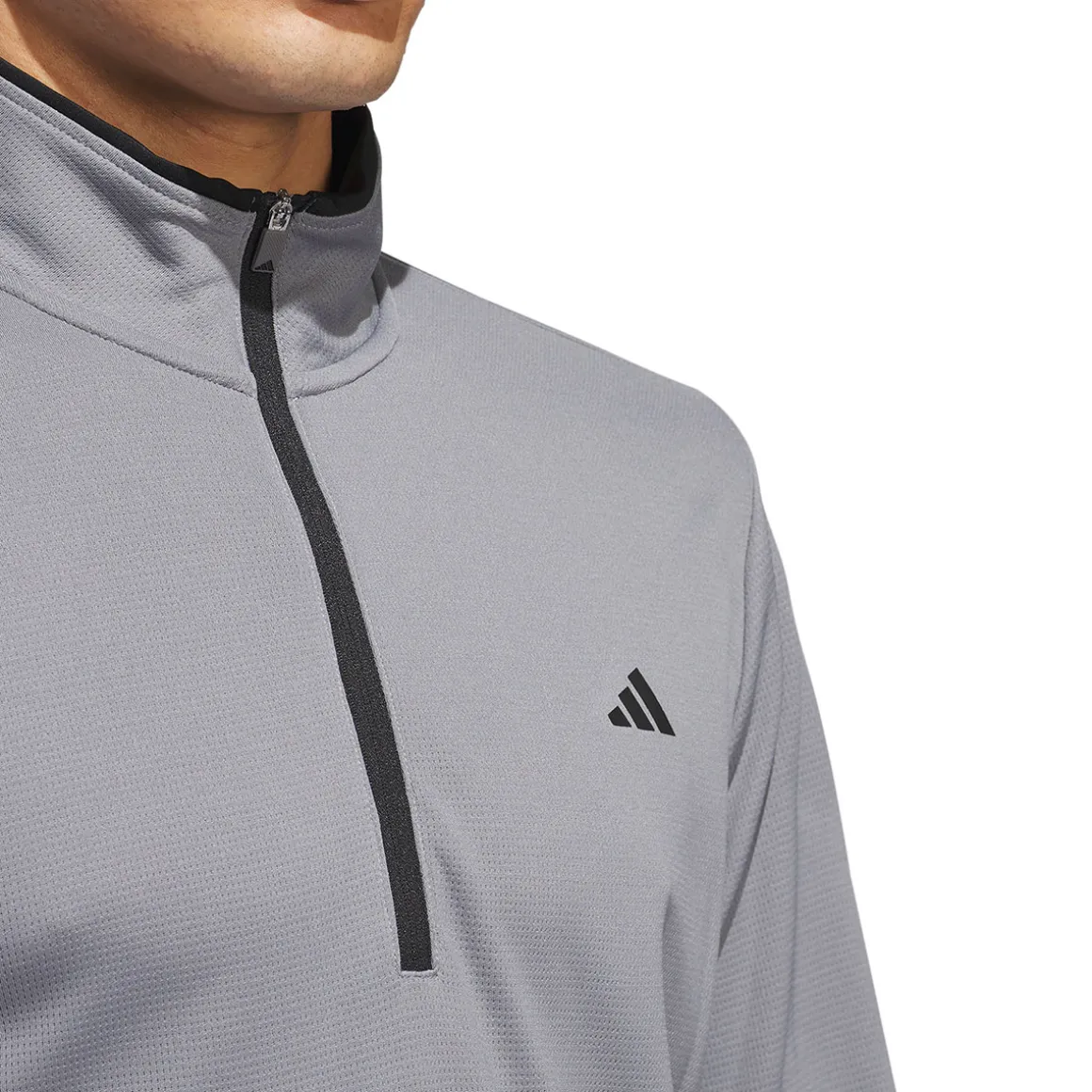 adidas_mens_lightweight_h_7-1.webp adidas Men's Lightweight Half Zip Golf Midlayer