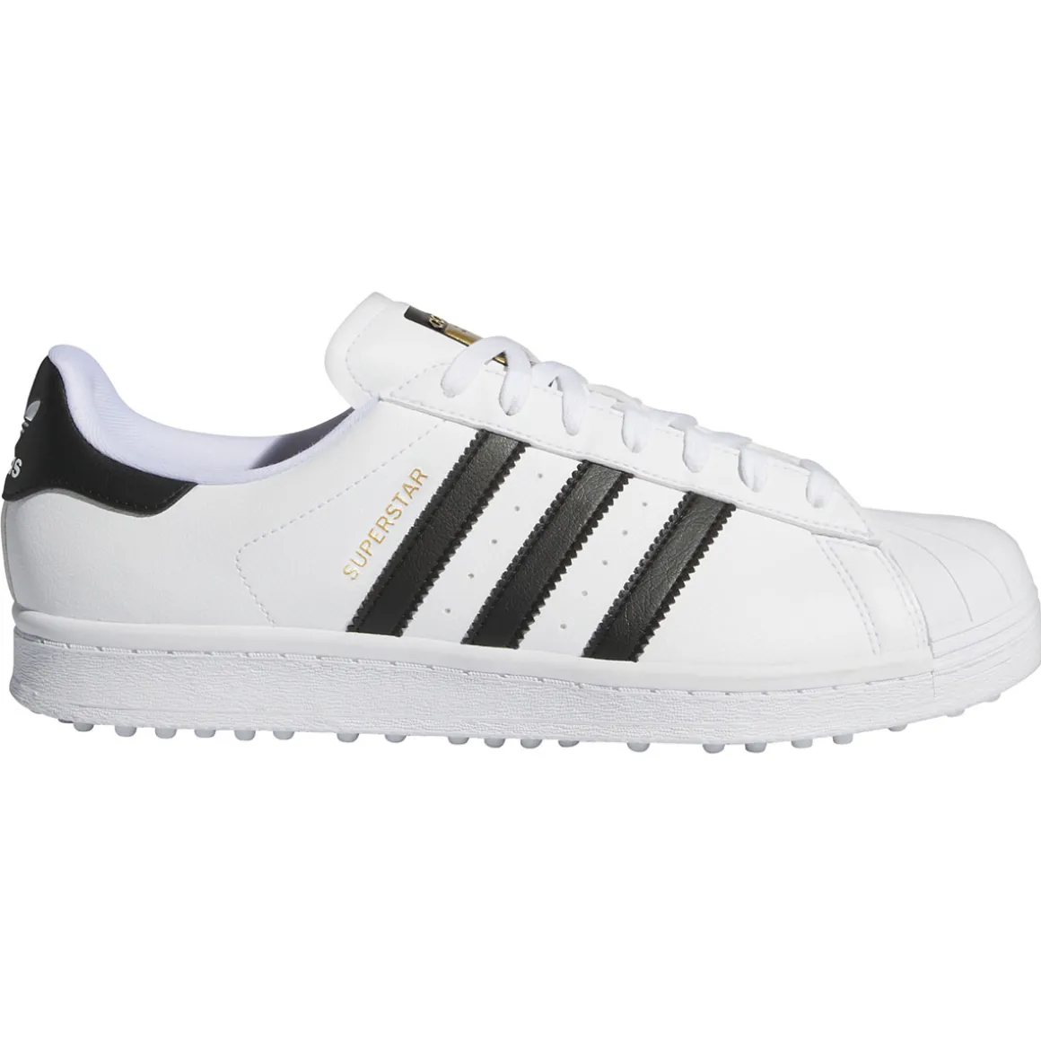 adidas Men's Superstar Waterproof Spikeless Golf Shoes