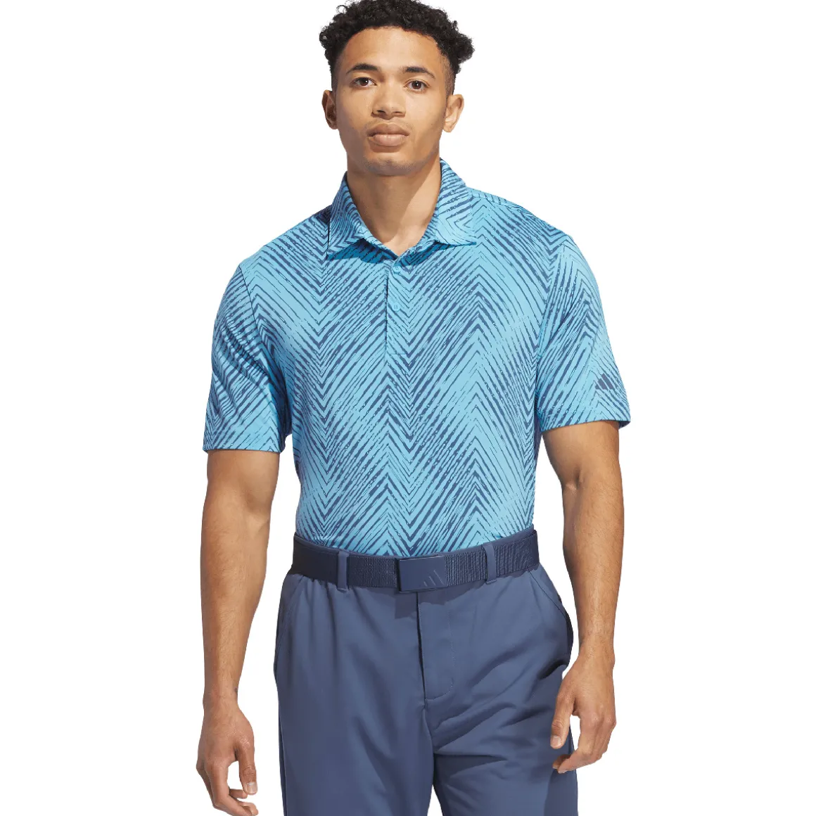 adidas Men's Ultimate365 All-Over Print Golf Polo Shirt