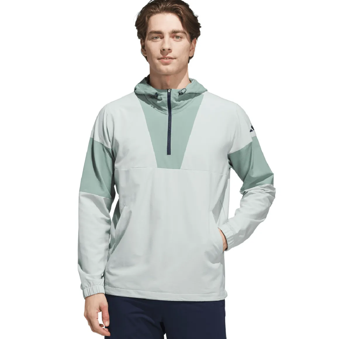 adidas Men's Ultimate365 Anorak Half Zip Golf Mid Layer