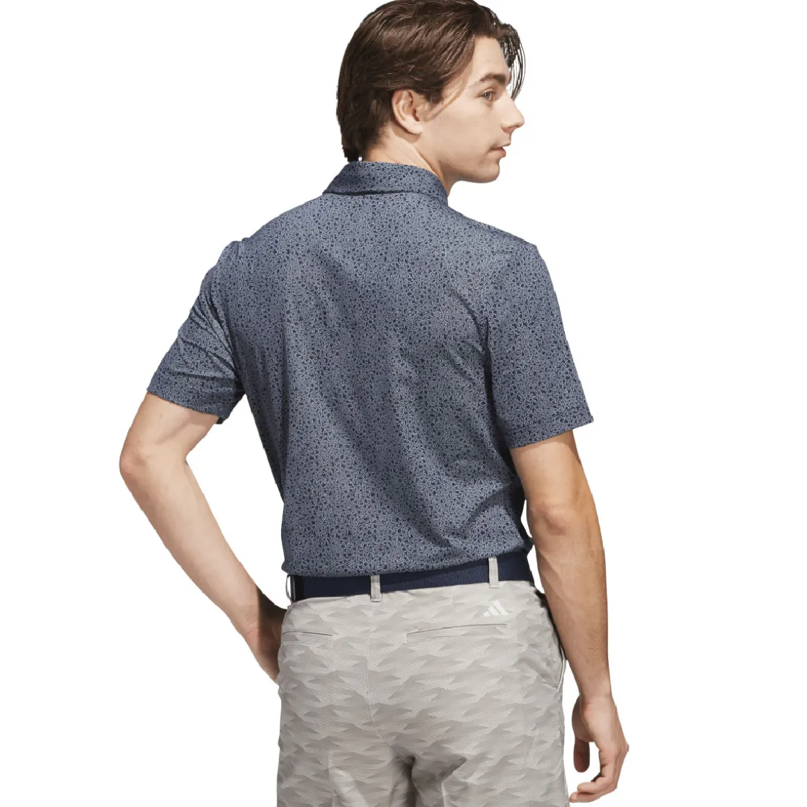 adidas Men's Ultimate365 Mini Bunker Golf Polo Shirt