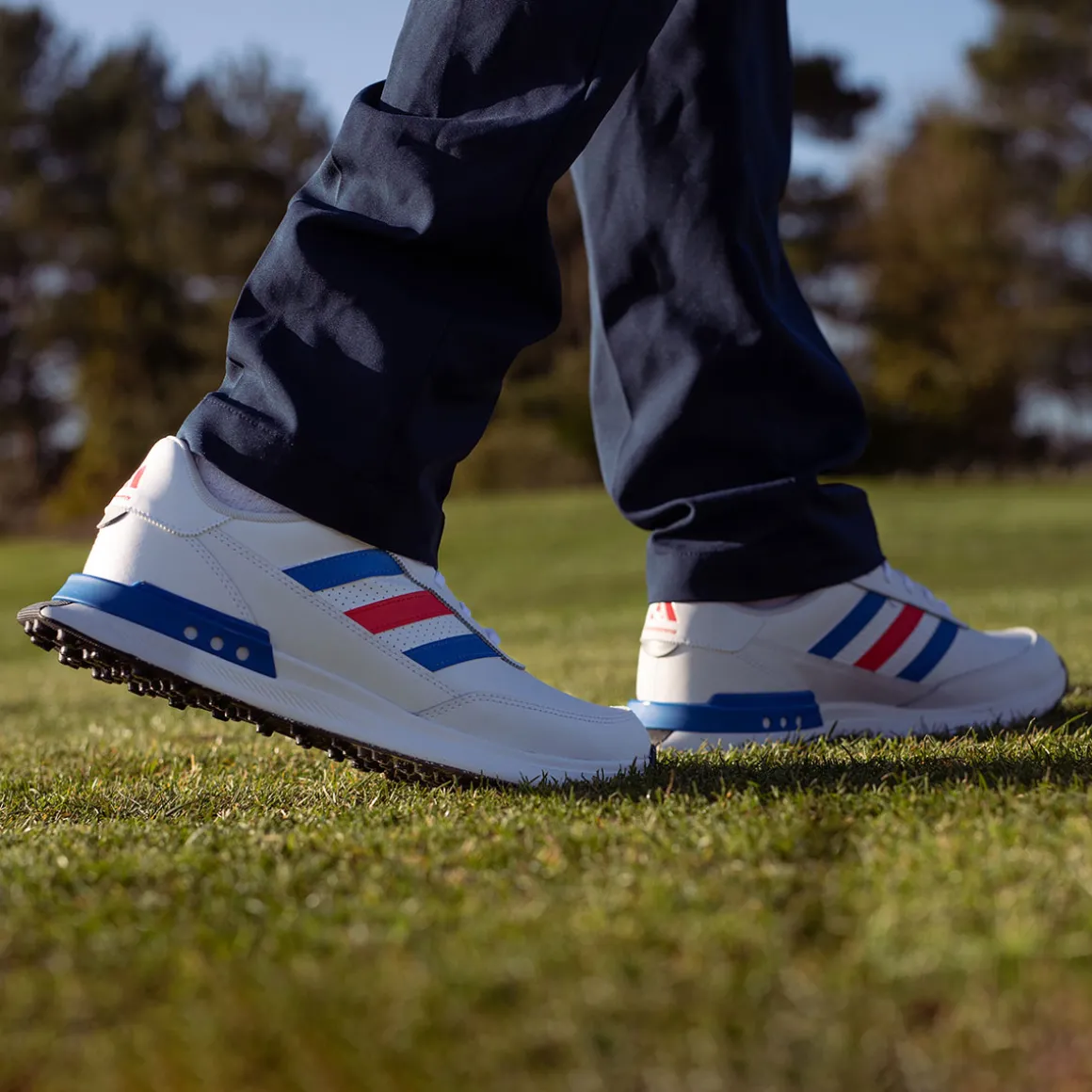 adidas S2G Leather 24 Waterproof Spikeless Golf Shoes