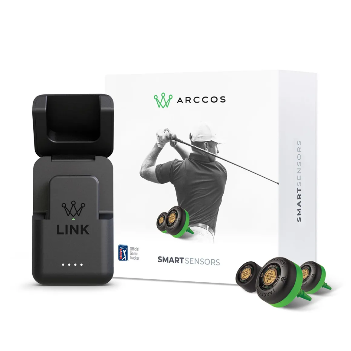 Arccos Caddie Link Pro Golf Starter Bundle