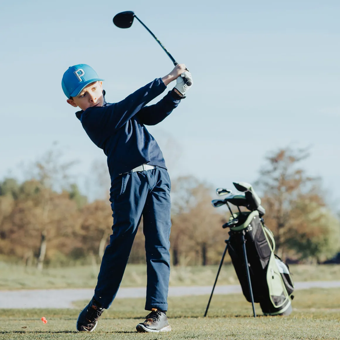benross_aero_green___rdqu_5.webp Benross Aero Green 49 - 55” HL Junior Golf Driver