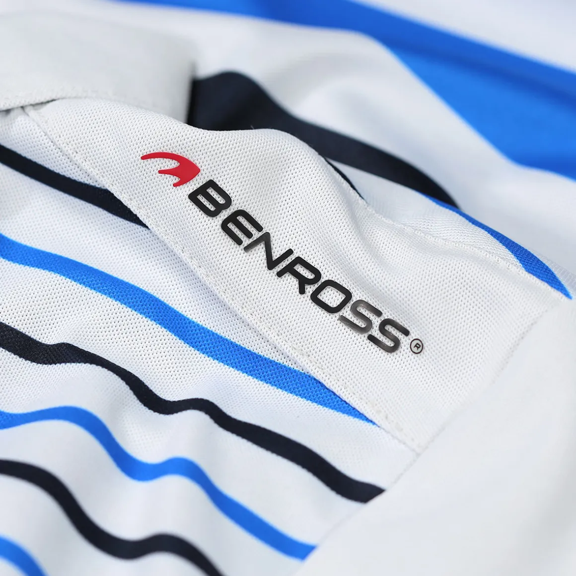 benross_junior_colour_blo_3.webp Benross Junior Colour Block Stripe Stretch Golf Polo Shirt