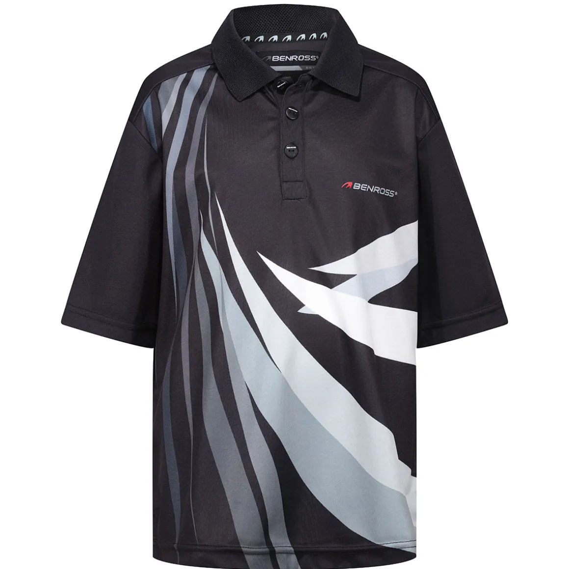 Benross Junior Swirl Stretch Golf Polo Shirt