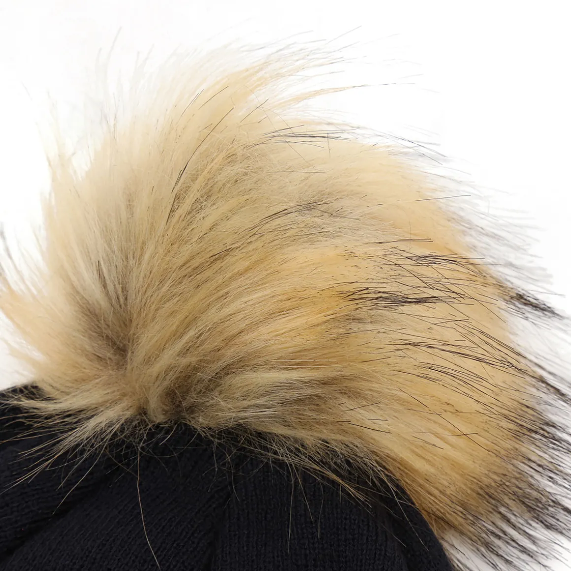 Benross Ladies Fleece Pom Knitted Beanie