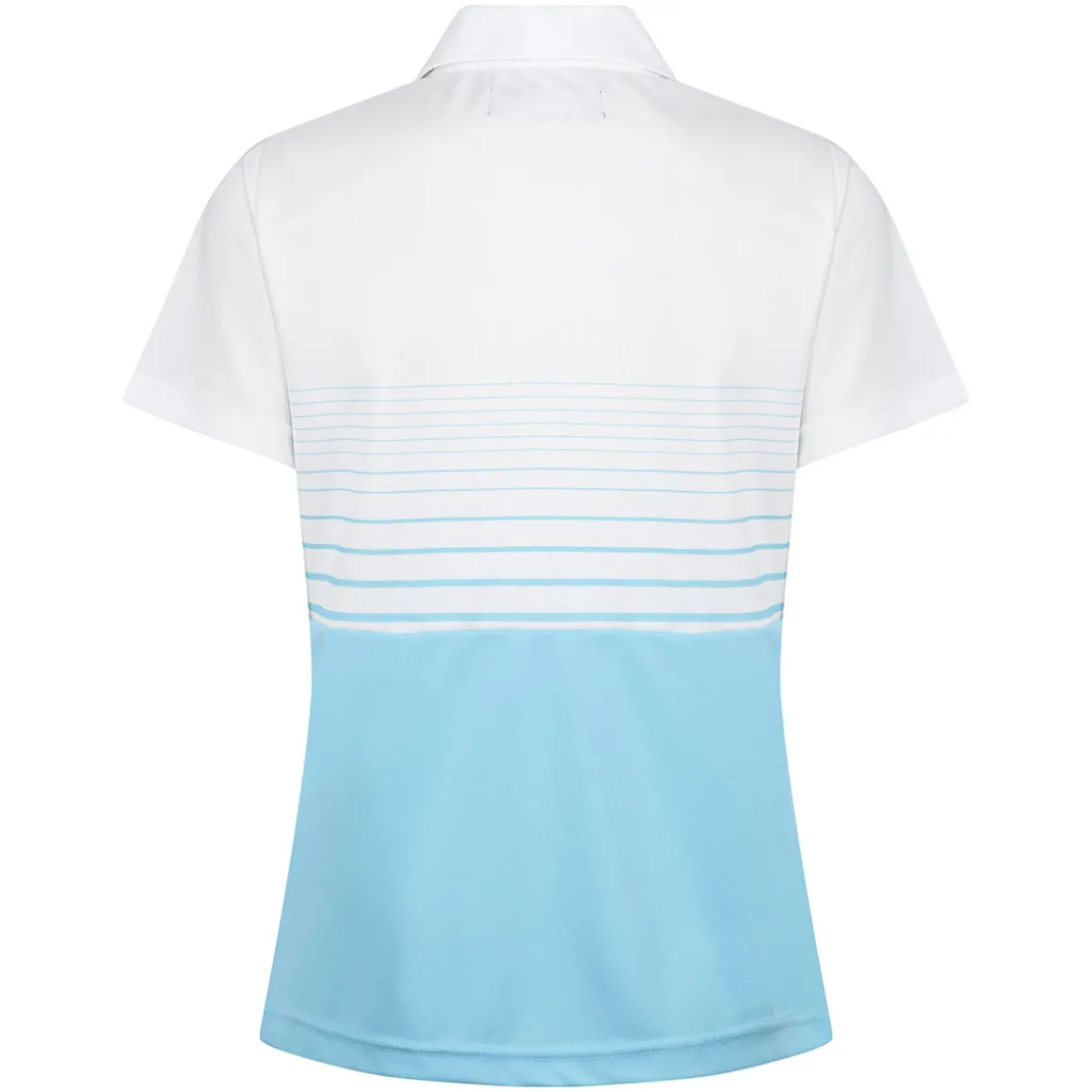 Benross Ladies Soft Stripe Stretch Golf Polo Shirt