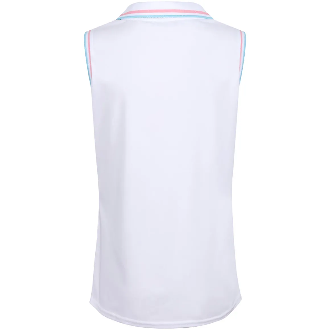 Benross Ladies Tipped Sleeveless Stretch Golf Polo Shirt