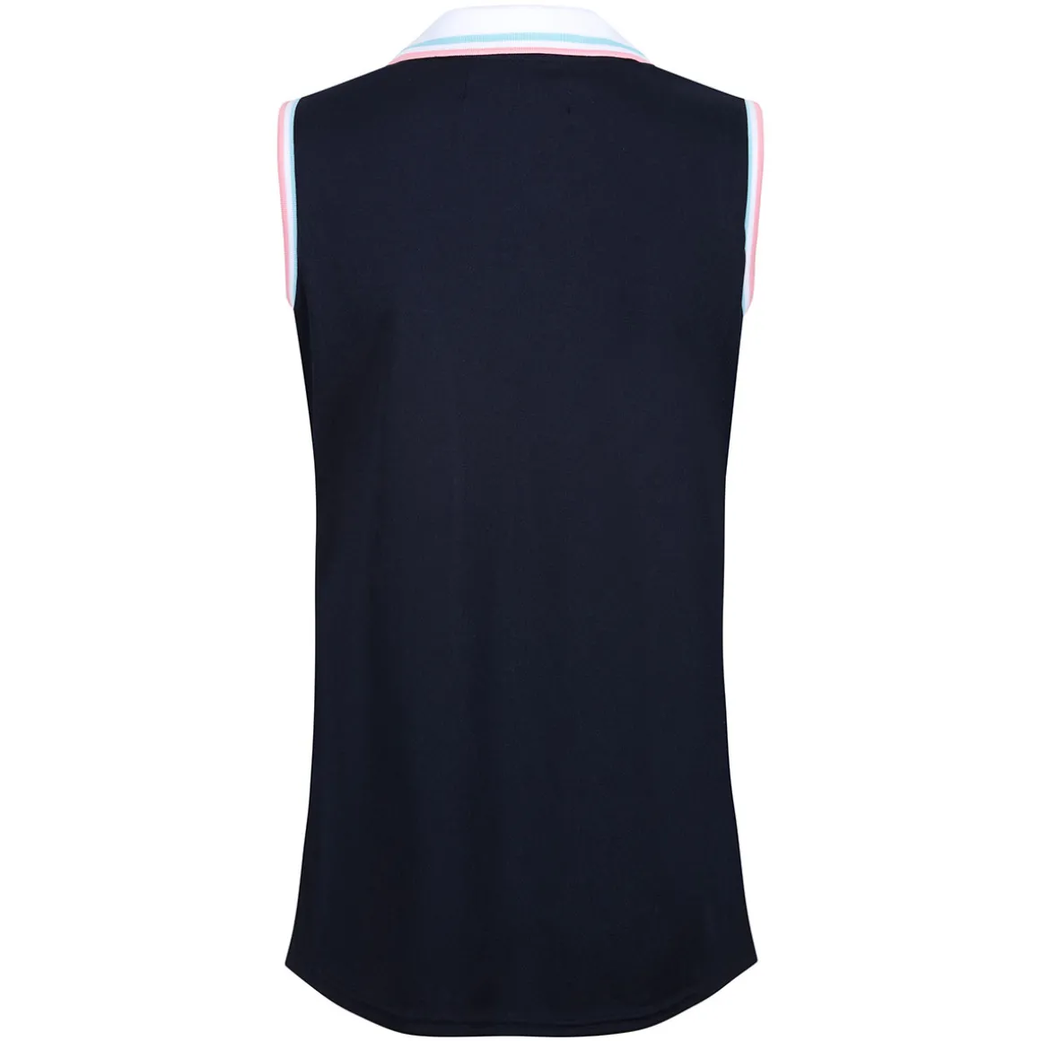 benross_ladies_tipped_sle_5.webp Benross Ladies Tipped Sleeveless Stretch Golf Polo Shirt