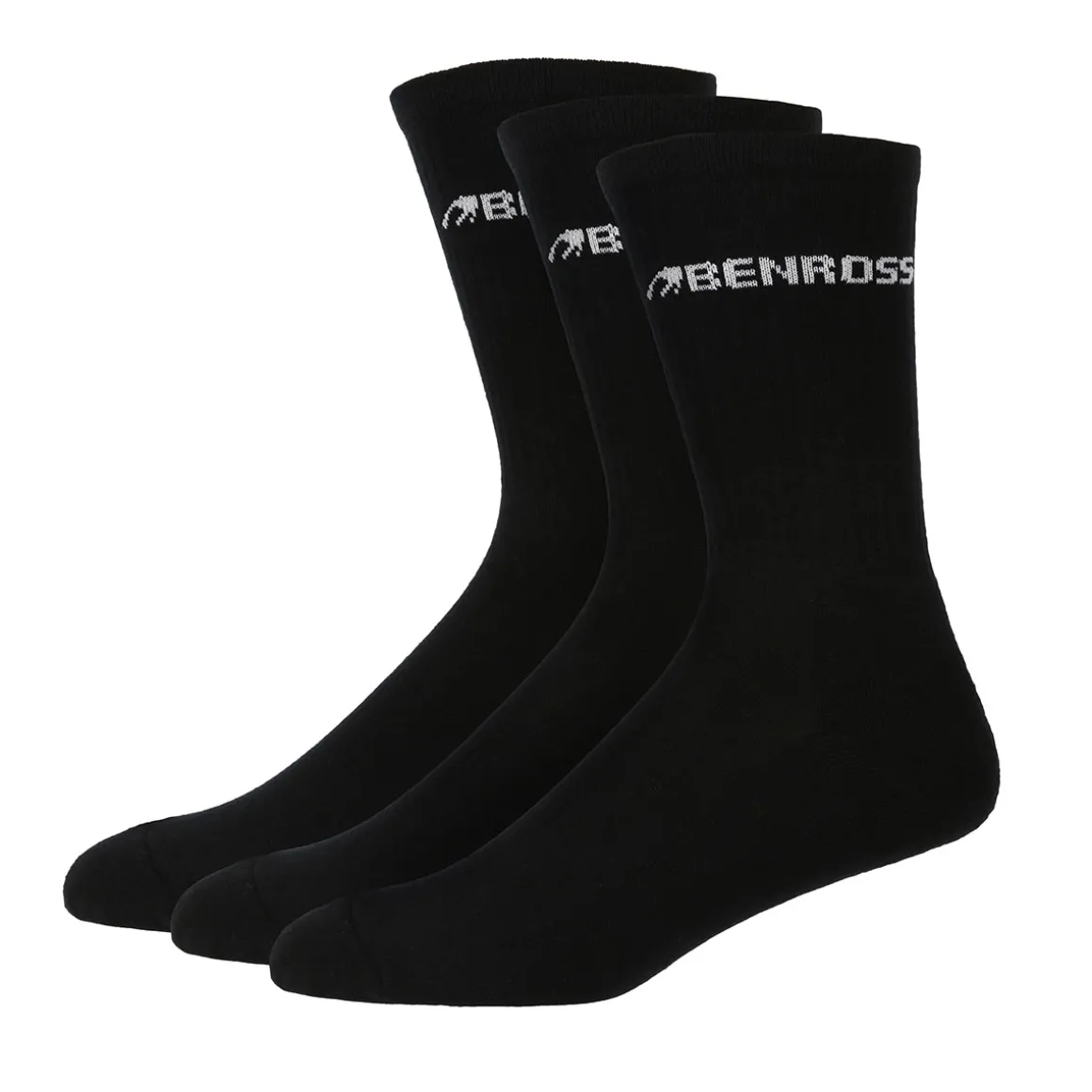 Benross Men's Cragg Crew Golf Socks - 3 Pack