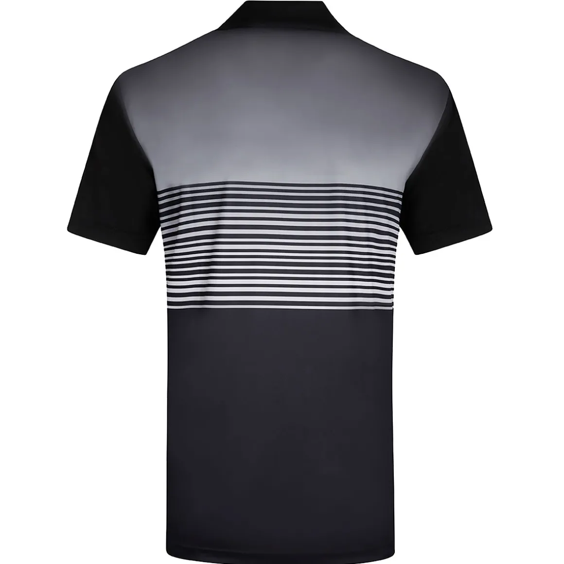 Benross Men's Fade Stripe Stretch Golf Polo Shirt