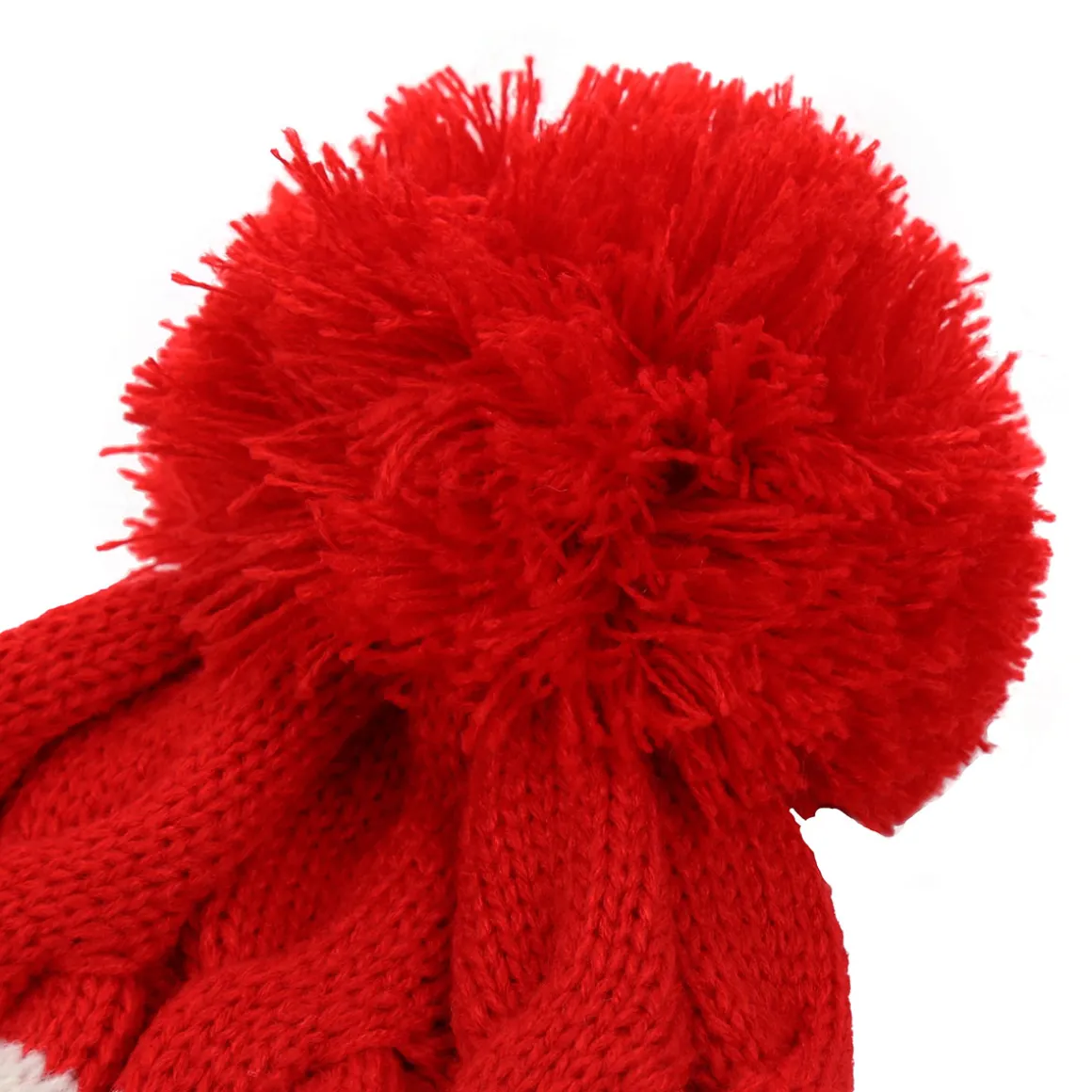 Benross Men's Tri-Coloured Pom Knitted Hat