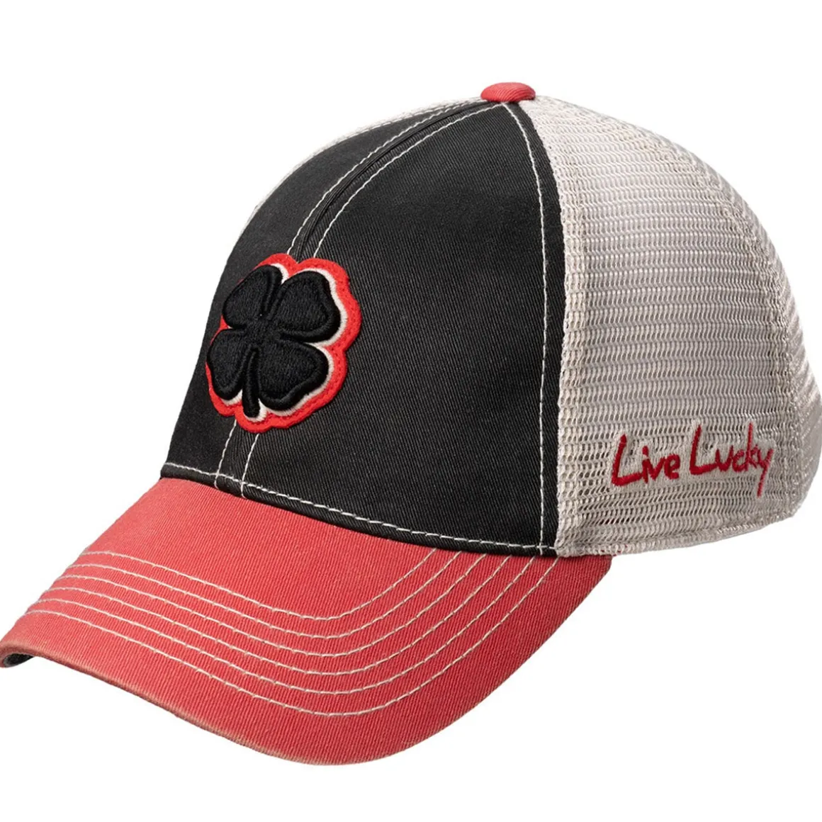 black_clover_mens_two_ton_3-1.webp Black Clover Men's Two Tone Vintage 4 Golf Cap