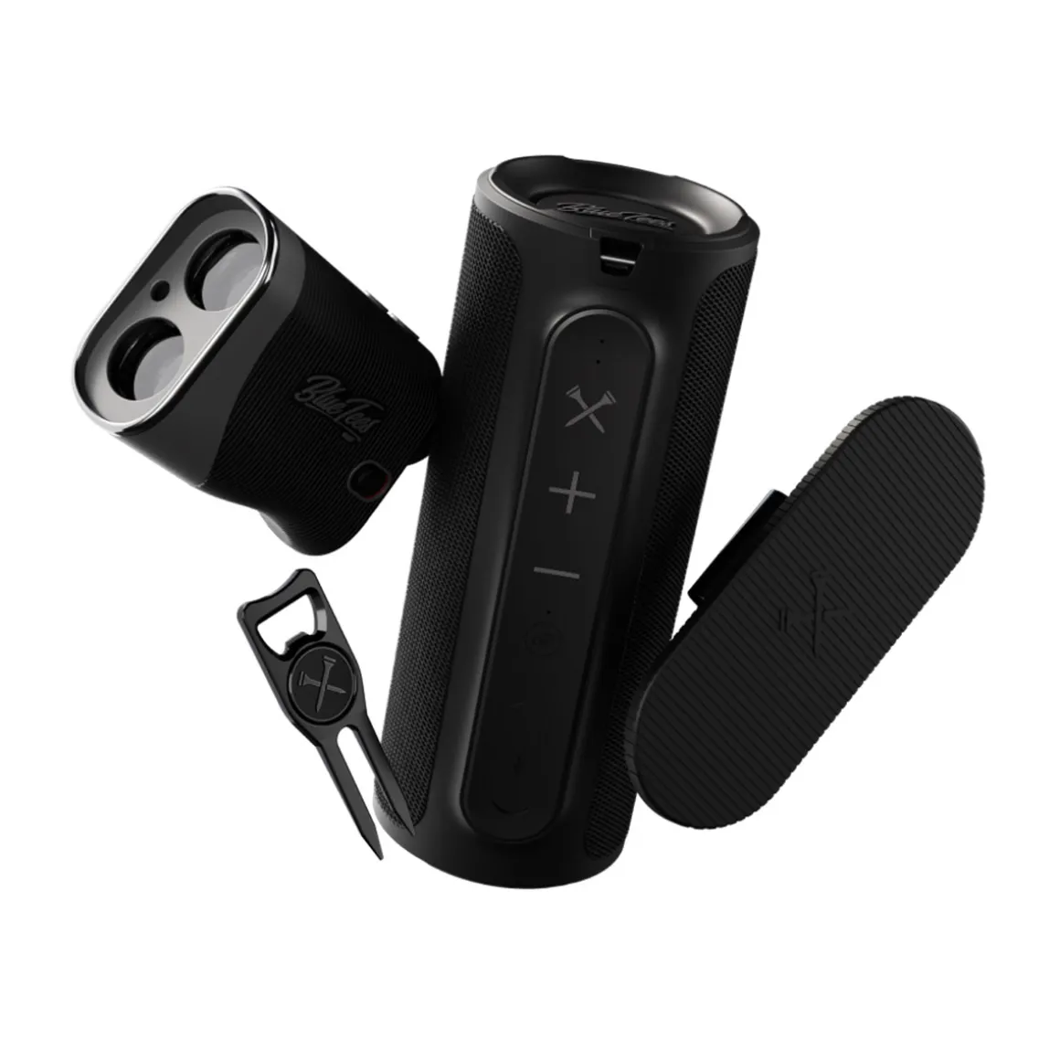 Blue Tees Rangefinder & Speaker Golf Player Pack