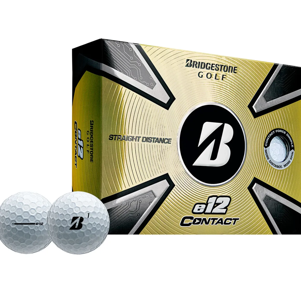 Bridgestone e12 Contact 12 Golf Ball Pack