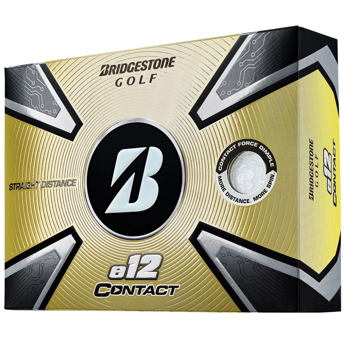 Bridgestone e12 Contact 12 Golf Ball Pack