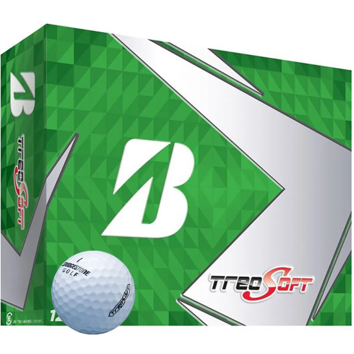 Bridgestone TreoSoft 12 Golf Ball Pack