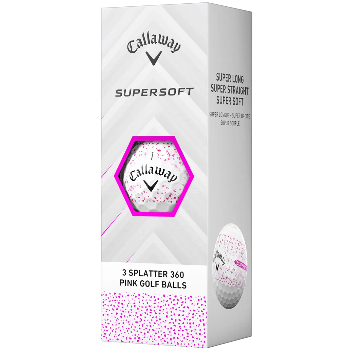 Callaway Supersoft Splatter 12 Golf Ball Pack