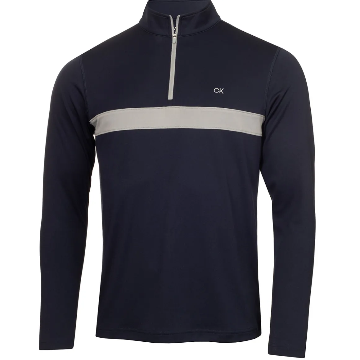Calvin Klein Men's Chest Panel Half Zip Golf Midlayer