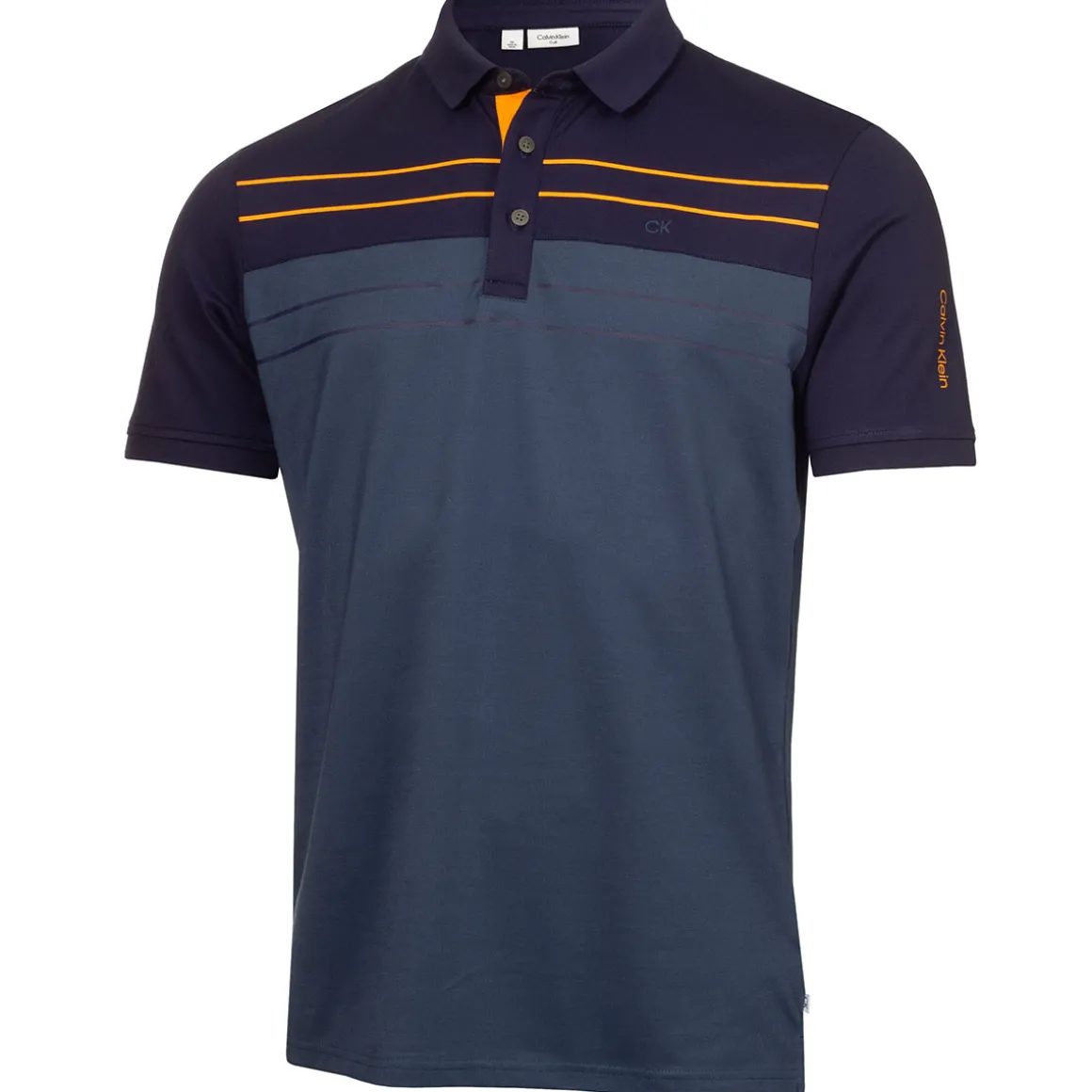 calvin_klein_mens_georget_5.webp Calvin Klein Men's Georgetown Stripe Golf Polo Shirt