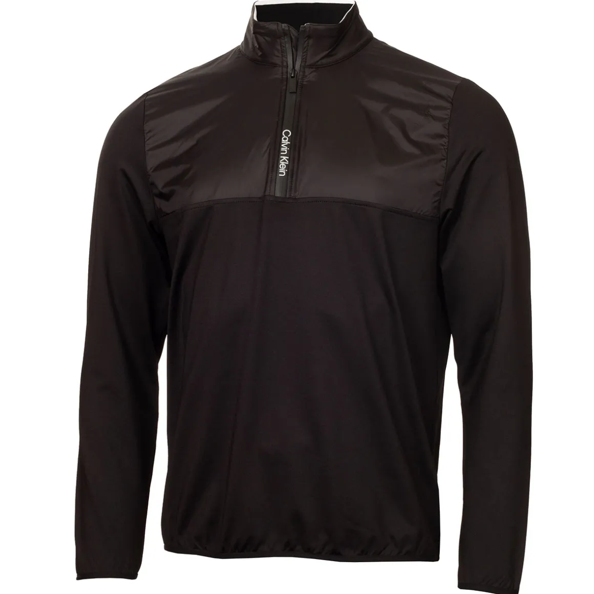 Calvin Klein Men's Malden Quarter Zip Golf Mid Layer