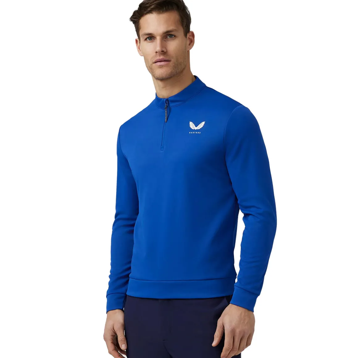 Castore Men's Classic Quarter Zip Golf Mid Layer