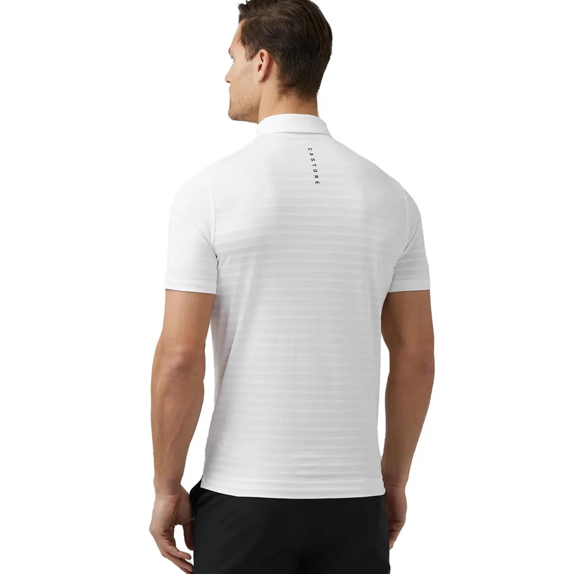 Castore Men's Textured Pique Golf Polo Shirt
