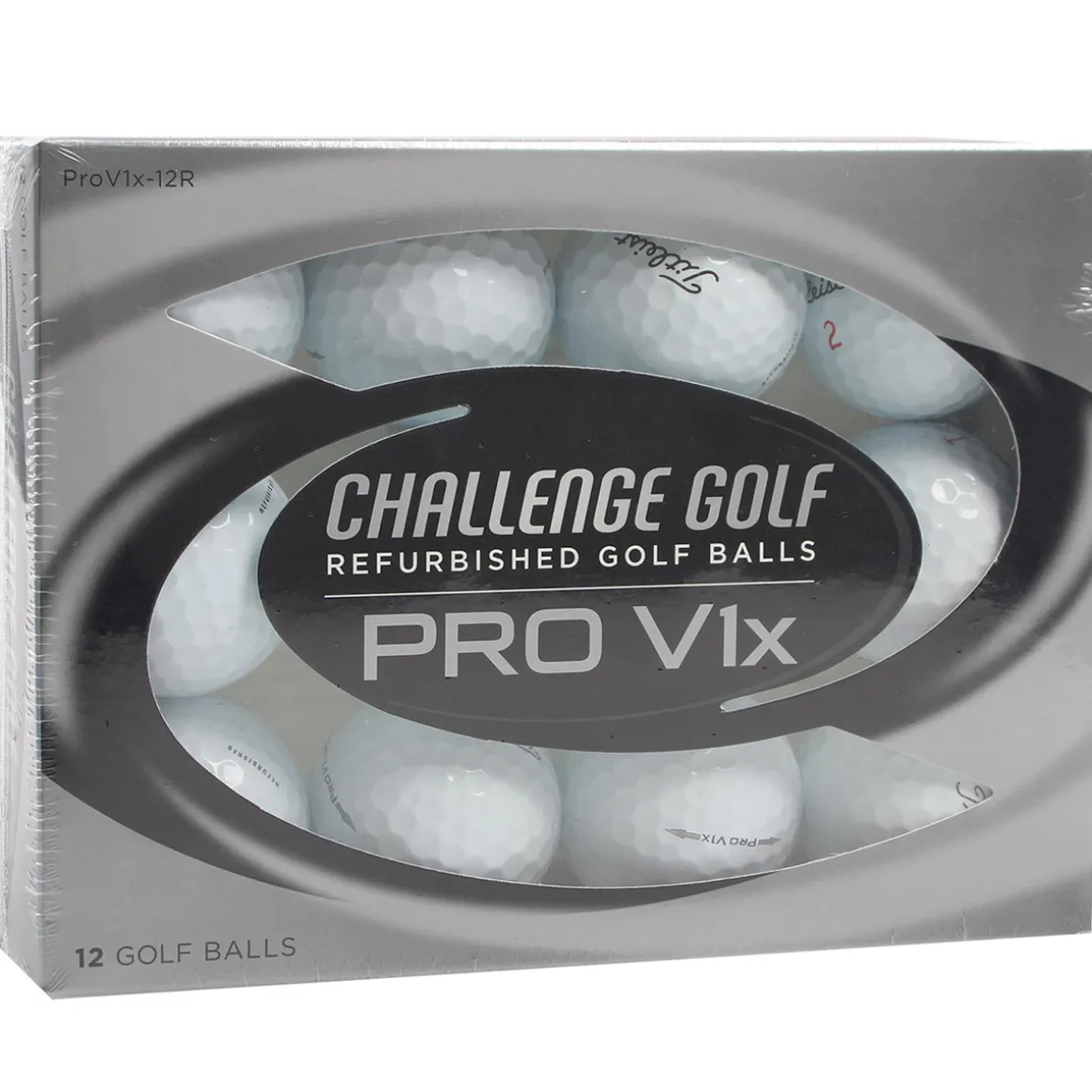 Challenge Golf Pro V1x Refurbished 12 Golf Ball Pack